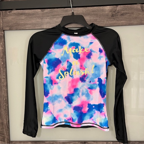 SO Other - SO Girl’s Long Sleeve Swim Top Size 12